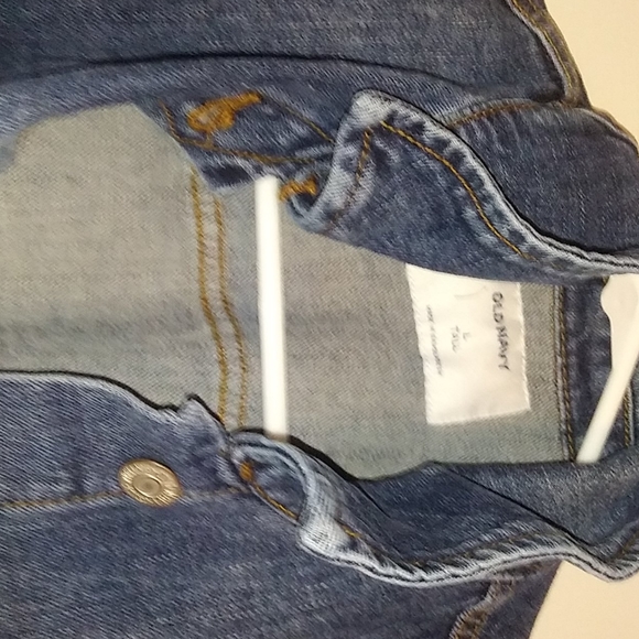 Old Navy Blue Jean Jacket - Picture 3 of 6
